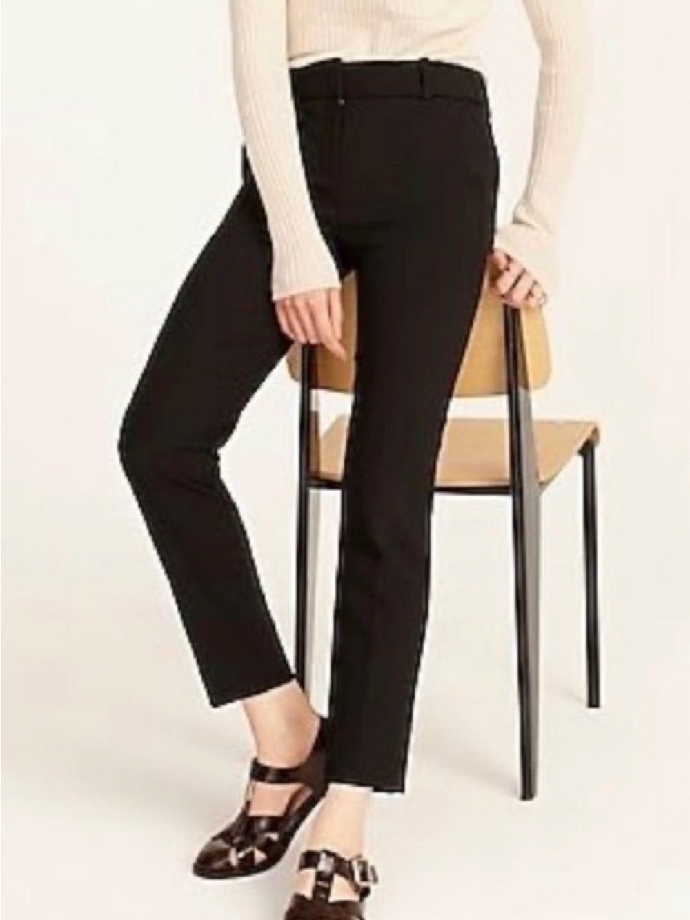 J. Crew 365 Black Cameron Slim Cropped Ankle Pant Style G8547